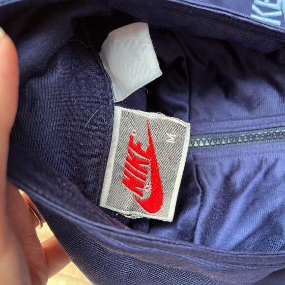 Nike Track Jacket Men's Navy and Blue - Picture 7 of 8